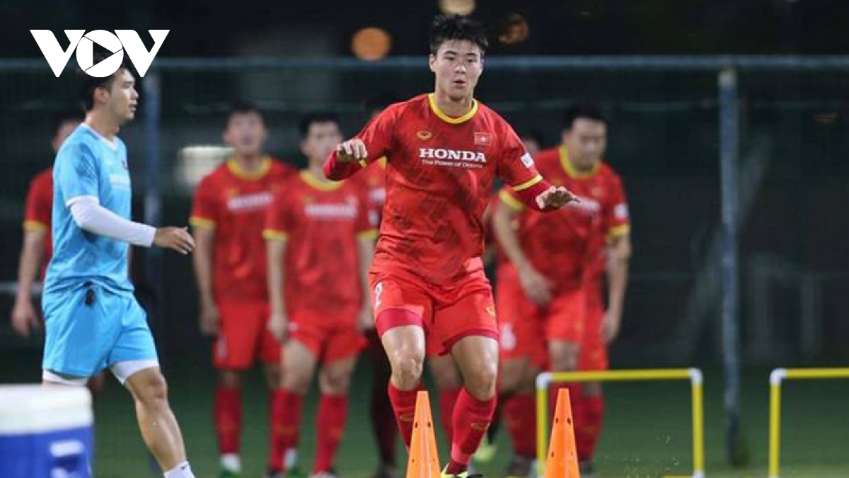 National squad hold training session ahead of clash with UAE